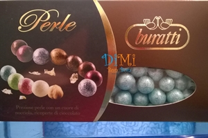 perle di nocciole azzurre