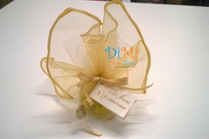 Sacchetto oro per anniversario di matrimonio