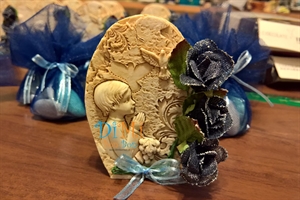 Bomboniera icona bambino con colomba