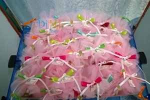 tulle con ciondolino vassoio